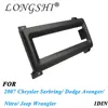 1dinCar Radio Fascia for2007 Jeep Wrangler/ Chrysler Serbring/Dodge Avenger/ Nitro Dash Mount Kit Adapter Trim Facia Panel Frame ► Photo 1/3