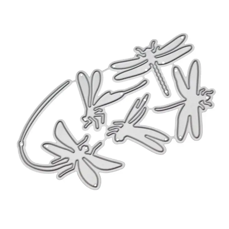

Dragonfly Metal Cutting Dies Stencil DIY Scrapbooking Album Stamp Paper Card Embossing Crafts Decor