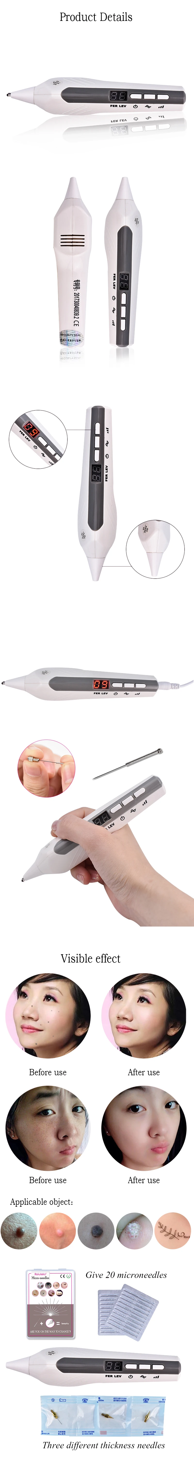 Máquina de Remoção Cuidados com a Pele Atualizado Nível Laser Tatuagem Remoção Plasma Caneta Facial Sarda Mole Verruga Tags Escuro Mancha Removedor Ferramenta 9 2 caneta facial sarda mole verruga tags máquina