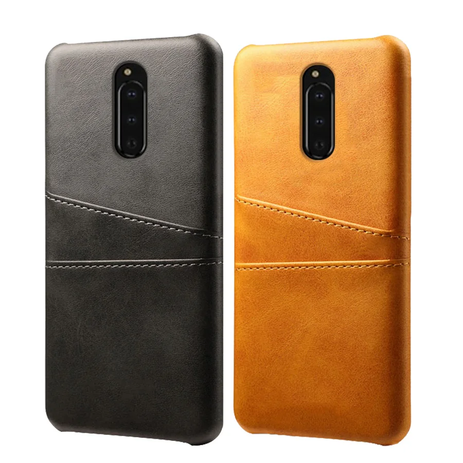 

Leather Card Holder Phone Case For Sony Xperia XZ Premium XZ S XZ1 XZ2 Compact XZ2mini XZ3 XZ4 Z5 Z5mini Plus Phone Cover