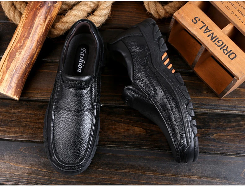 Мужская обувь; деловая официальная обувь; модная повседневная мужская обувь из натуральной кожи на плоской подошве; мужские рабочие кроссовки на шнуровке; большой размер 47