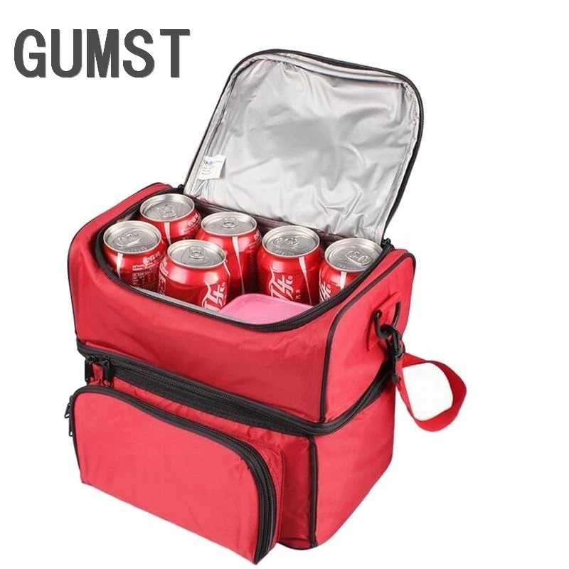 large lunch bag with compartments