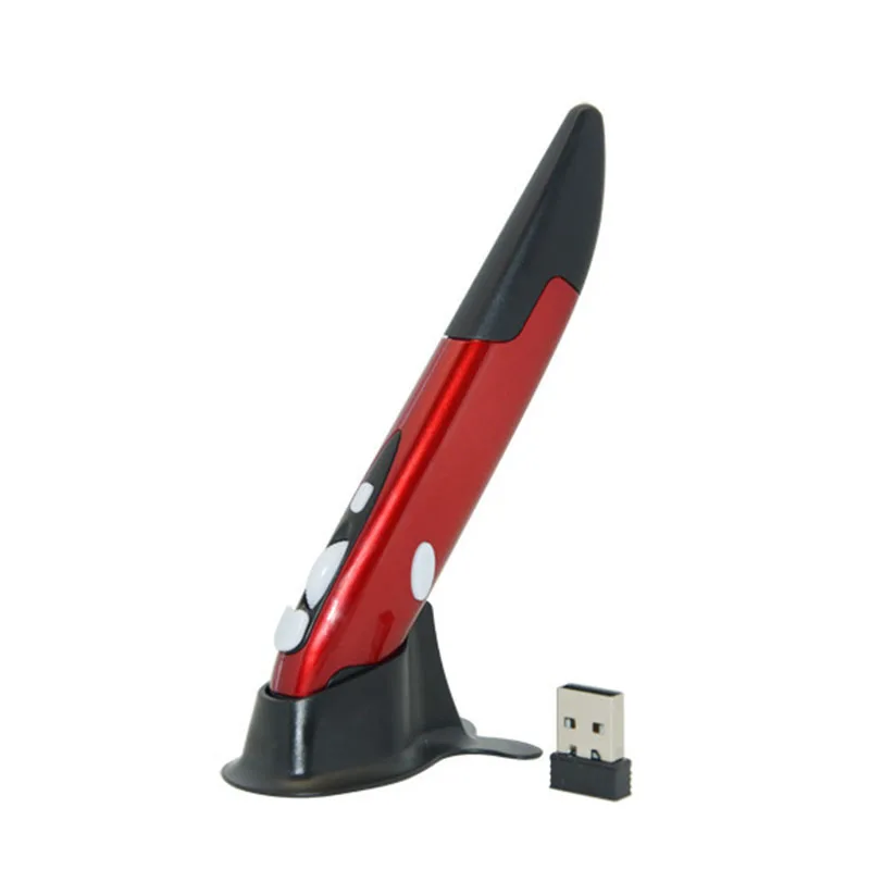 Горячие продажи! Новый стиль 2 4 GHz USB беспроводной Pin Point ручка для мыши карманная