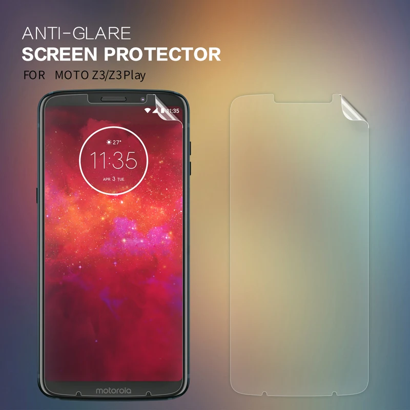 

For Motorola moto z3 z3 play Anti-glare Screen Protector Matte Anti-fingerprint Protective Film Soft PC Matte Film