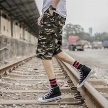 Летние мужские повседневное пляжное короткое фирменные принтованные мужские шорты кэжуал крутые летние популярные штаны для отдыха многокарманные весенние комбинезоны