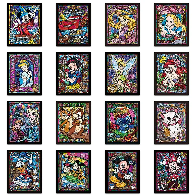 

5D New DIY Diamond Painting Disney Diamond Embroidery Cross Stitch Needlework Parttern Rinestone Mosaic Handmade Craft For Decor