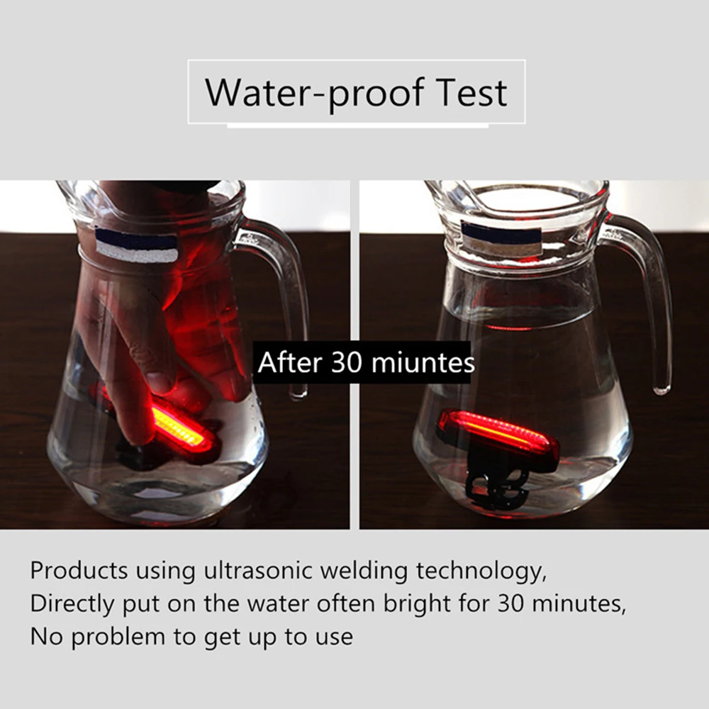 Top Waterproof MTB Road Bike Light 120Lumens USB Rechargeable Bike Rear Light Cycling Tail Light For Bicycle Accessories For Bicycle 3 Top Waterproof MTB Road Bike Light 120Lumens USB Rechargeable Bike Rear Light Cycling Tail Light For Bicycle Accessories For Bicycle 3