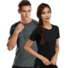 LoClimb уличная брендовая Quick сухая походная футболка женская мужская летняя с коротким рукавом фитнес Джерси бег походы спортивная футболка, AM242