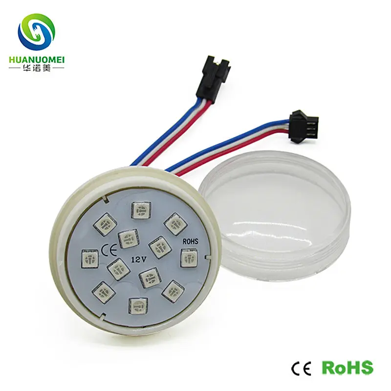 

12v 60mm 12leds ucs1903 rgb led module lights modulo leds 5050 pixel led ip68 modulos decoration letters light bulb moduls leds