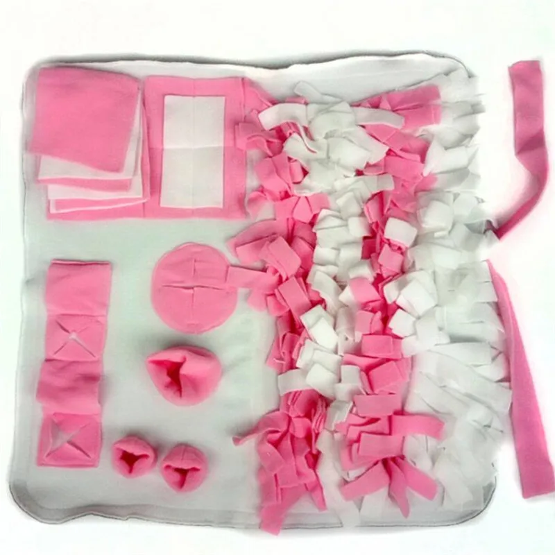 

Pet Training Snuffling Mat Soft Pet Nose Work Smell Snuffle Mat Training Feeding Foraging Skill Blanket Dog Play Mats Toy