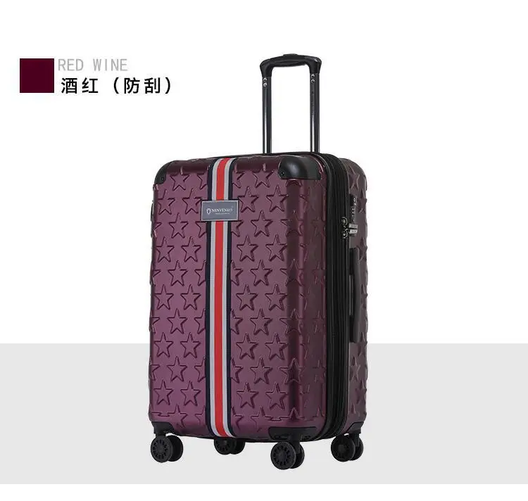 

Travel box, silent wheel, universal wheel, trunk, hard box,High Quality New Product Fashion ABS 20"/24/"28" Inch Luggage Bag