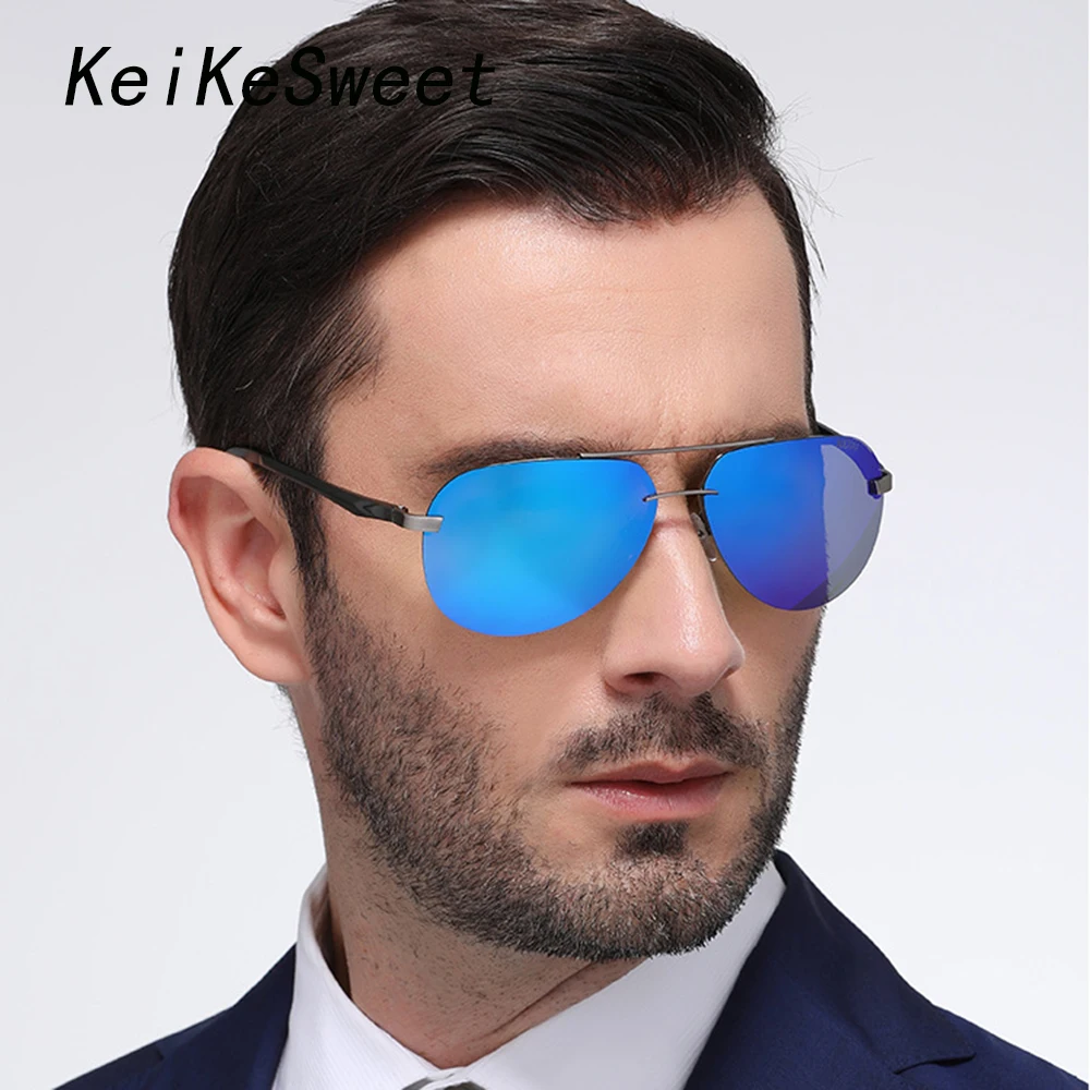 

KeiKeSweet Top Polarized Men Women Luxury Brand Designer UV400 Oversized Sun Glasses Hot Fashion Rays Driving Cool Sunglasses