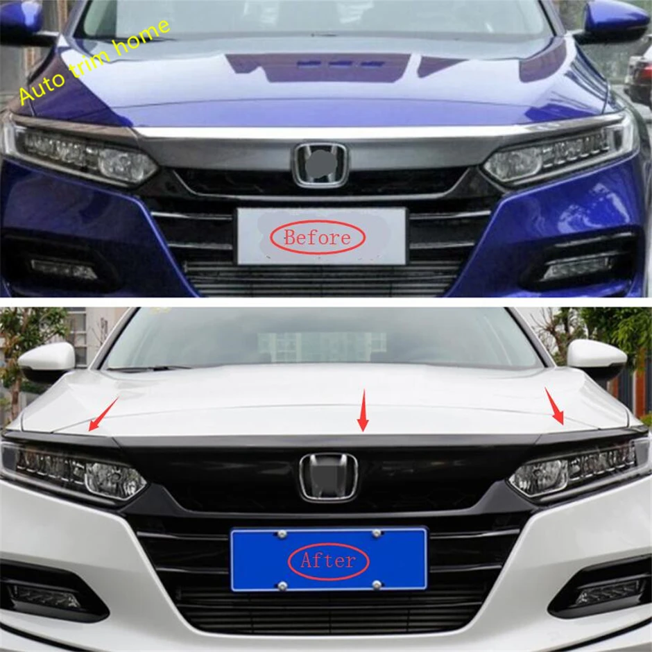 Lapetus переоборудование экстерьера комплект Подходит для Honda Accord 10th ABS передняя решетка и фары лампы век полосы крышка отделка