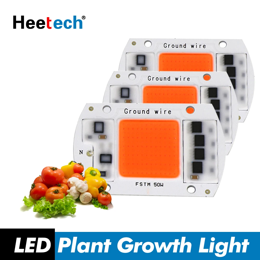  LED COB Chip Led Grow Plant Light Full Spectrum Flower Lamp 220V 240V 20W 30W 50W LED Grow Lamp For - 33031556105