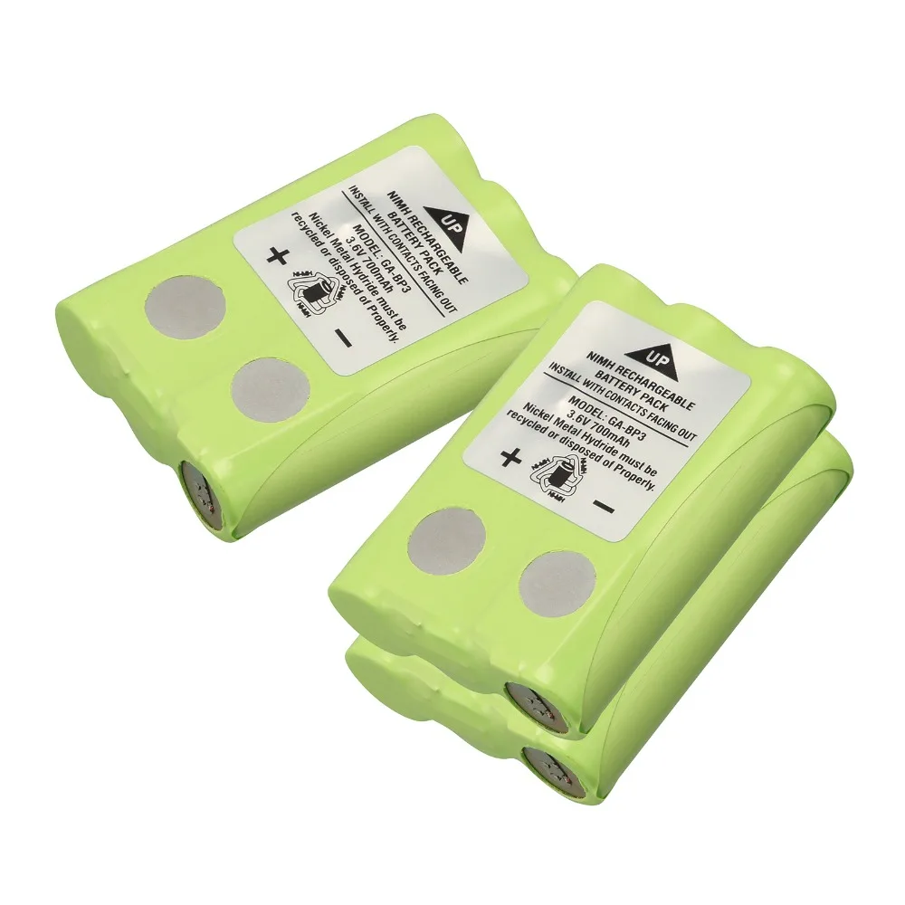 12 PCS a set 3.6V 700mAh GA BP3 Batteries for Cobra PR145/150 /155G