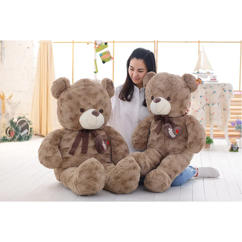 140cm Novel Curly Giant Teddy Bear Soft Plush Toys Stuffed Animals CheapTeddy Bears Skins Dolls For Gifts 140cm Novel Curly Giant Teddy Bear Soft Plush Toys Stuffed Animals CheapTeddy Bears Skins Dolls For Gifts