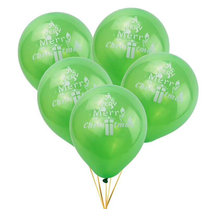 10Inch Red Green Merry Christmas Latex Balloons Confetti Balloon Helium Balls Christmas Party Decorations Happy New Year 10Inch Red Green Merry Christmas Latex Balloons Confetti Balloon Helium Balls Christmas Party Decorations Happy New Year