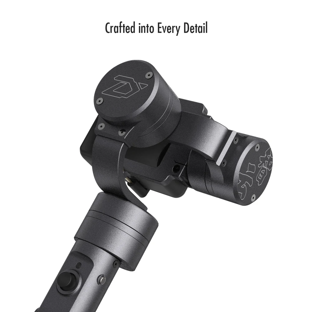 Zhiyun Эволюция 3 оси ручной Gimbal стабилизатор для экшн Камера Gopro3/3+/4 Алюминий сплав Строительство