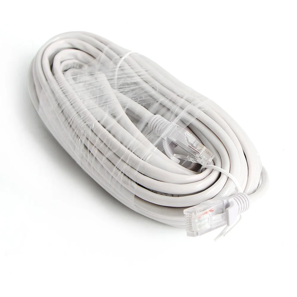 10 м/20 м/30 м/50 м Ethernet кабель RJ45 CAT5/CAT 5e CCTV сетевой Lan для IP камеры NVR системы Цвет