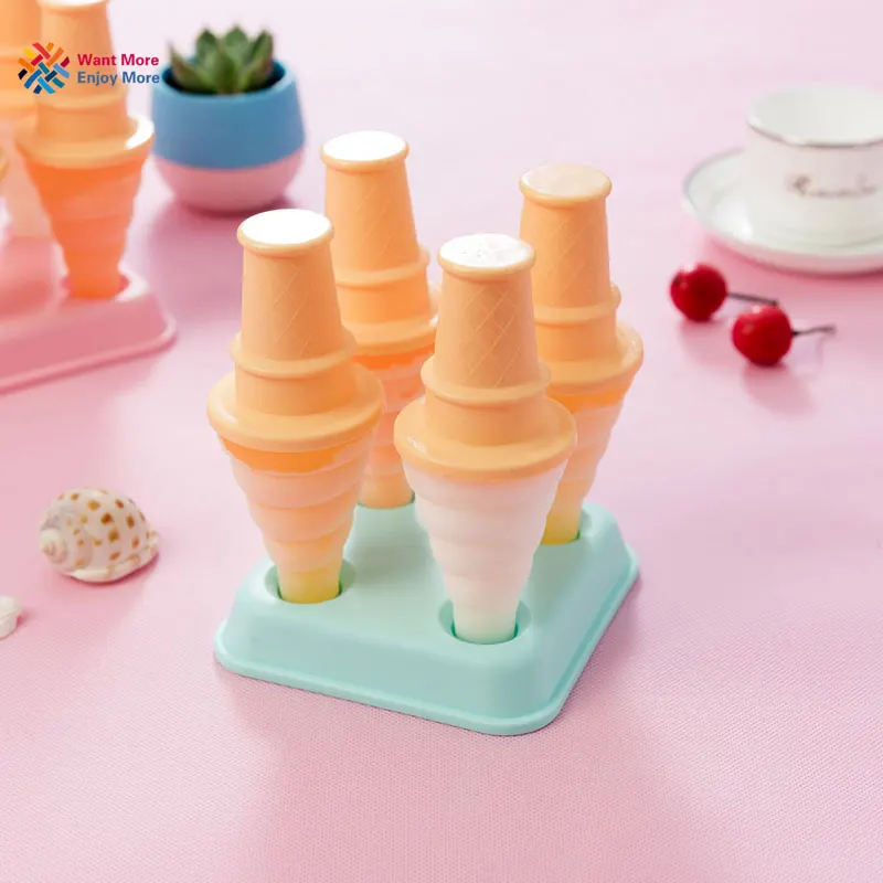 4 шт. INS самодельная форма для изготовления мороженого кухонные инструменты для бара форма для желе коробка для льда палочки для мороженого Форма для мороженого Popsicle DIY Инструменты для мороженого