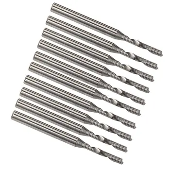 

30pcs 2x12mm Cutting Carbide Single Flute CNC Cutter End Mill Tools