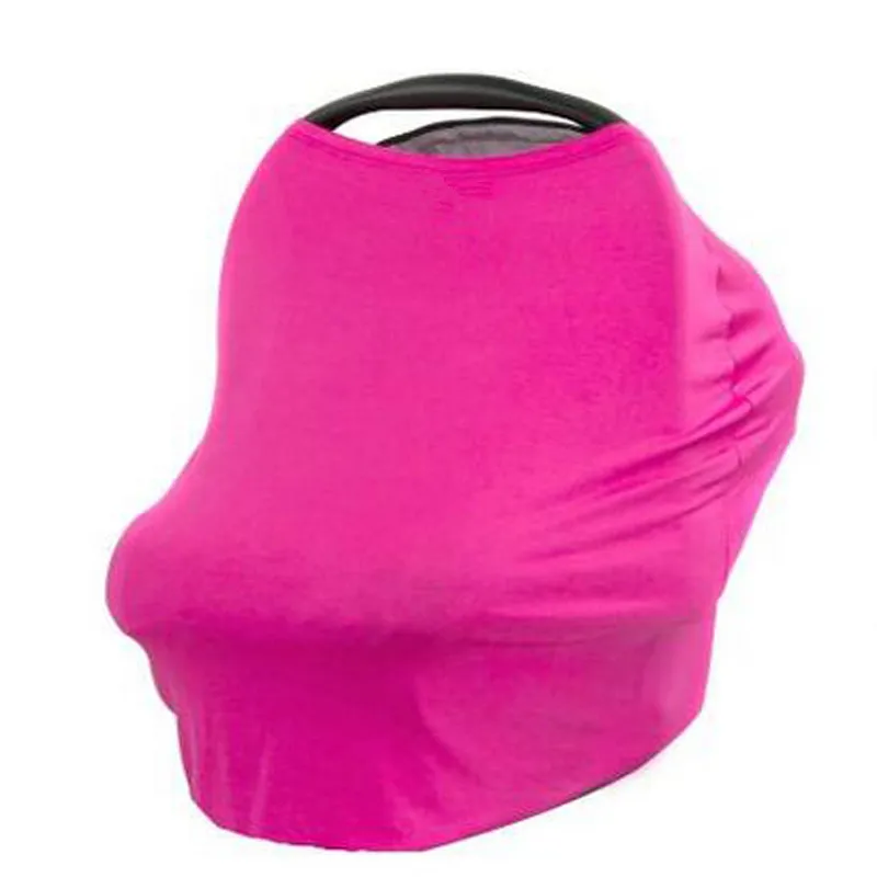 Эластичный 4 в 1-автомобильное сиденье закрывающий полог и шарф для кормления Мульти использовать как покрывало для магазиннной тележки или высокий стул крышка идеальный подарок - Цвет: ZC0010