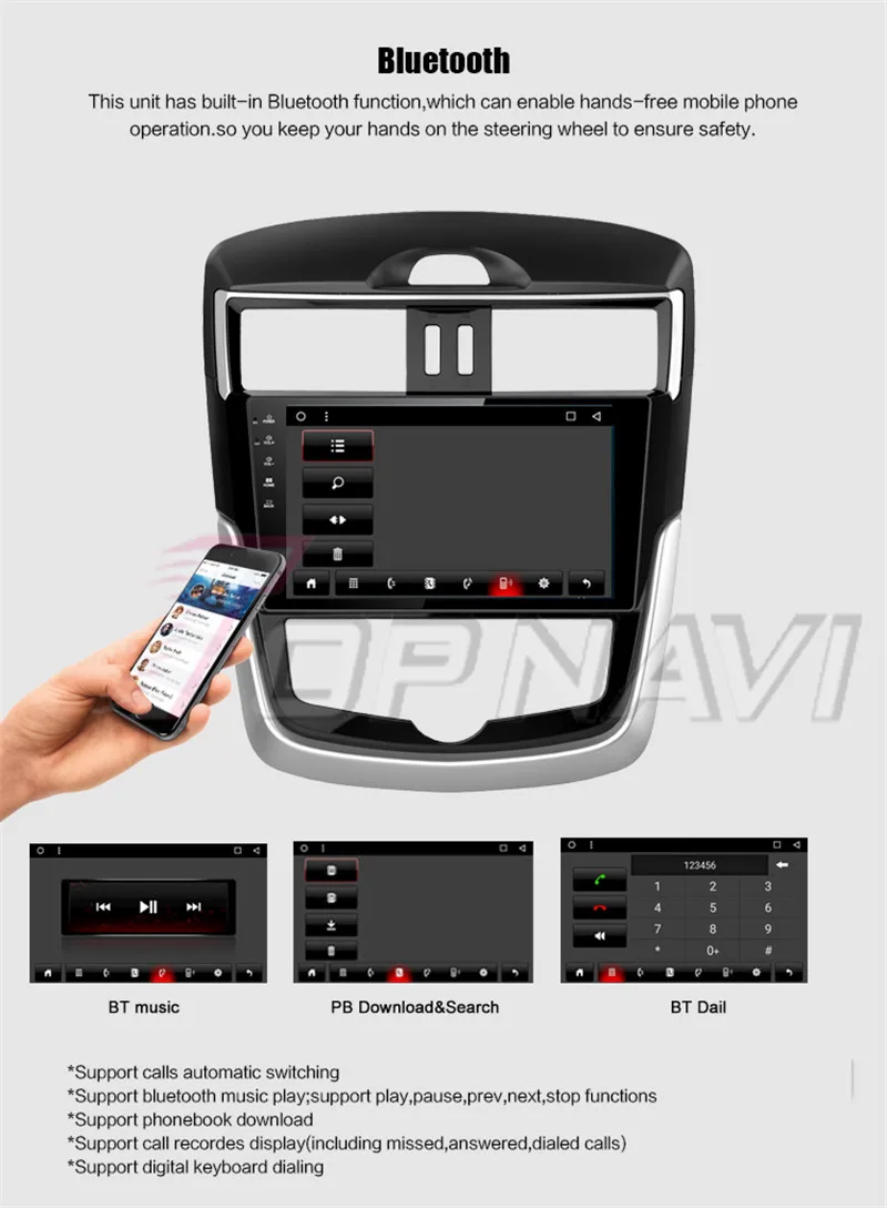 subwoofer car audio For Nissan Tiida 2016
