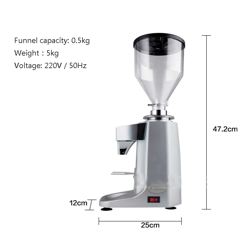 

SD-921L professional coffee grinder commercial household electric Italian quantitative grinding machine 220V/250w