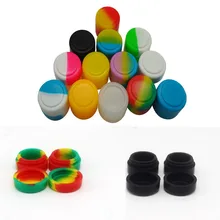 Big Lots 2ml Silicone Container Non stick Wax Jars Dab Storage Weed Jar Oil Holder For