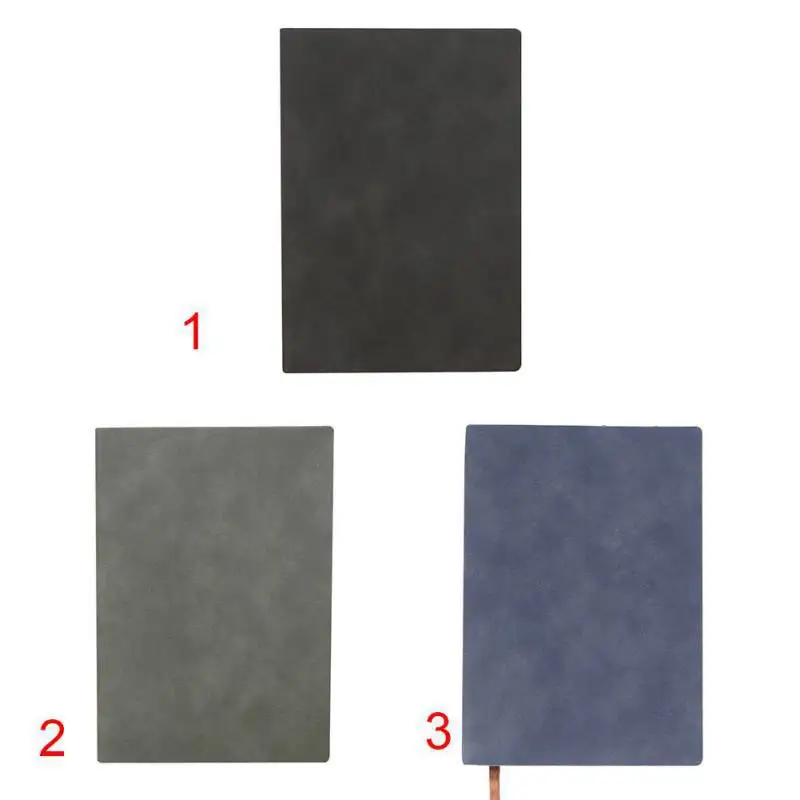 

A5 Imitation Leather Wireless Binding Notebook Journal Diary Notepad School Office Supplies Stationery Gift
