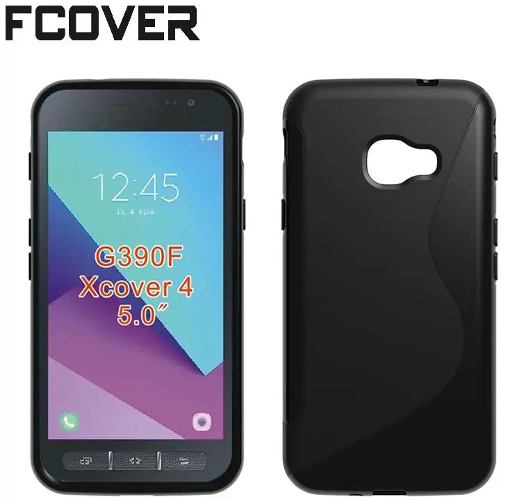 silicon phone cases for samsung galaxy xcover 4 4s case tpu gel skin protection soft back cover