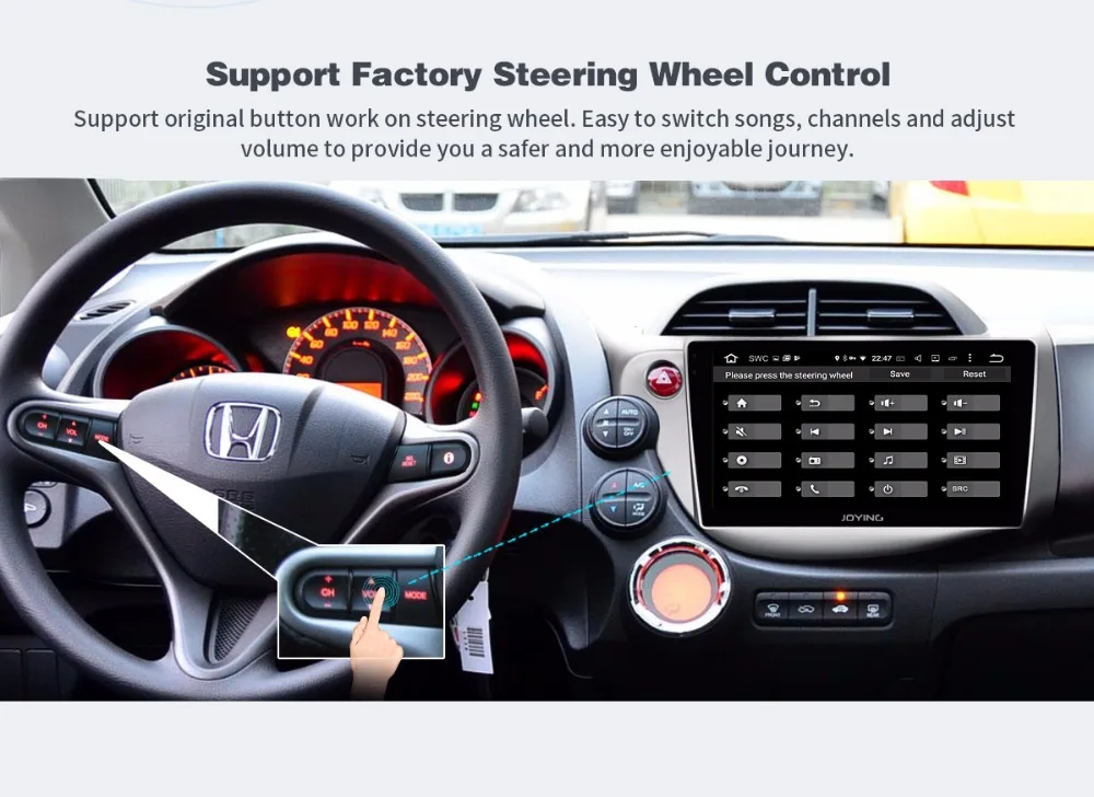 Discount Joying official 10.1" 2 din Android 8.0 Car Radio GPS Navi 4GB BT AM/FM RDS Multimedia Player for 2007 2008 2009-2013 Honda Fit 20 Discount Joying official 10.1" 2 din Android 8.0 Car Radio GPS Navi 4GB BT AM/FM RDS Multimedia Player for 2007 2008 2009-2013 Honda Fit 20