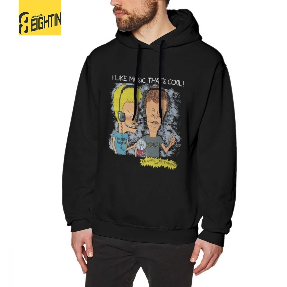 

Men's Beavis And Butthead Hoodies 100% Cotton Sweatshirt Cool Hoodie Shirt