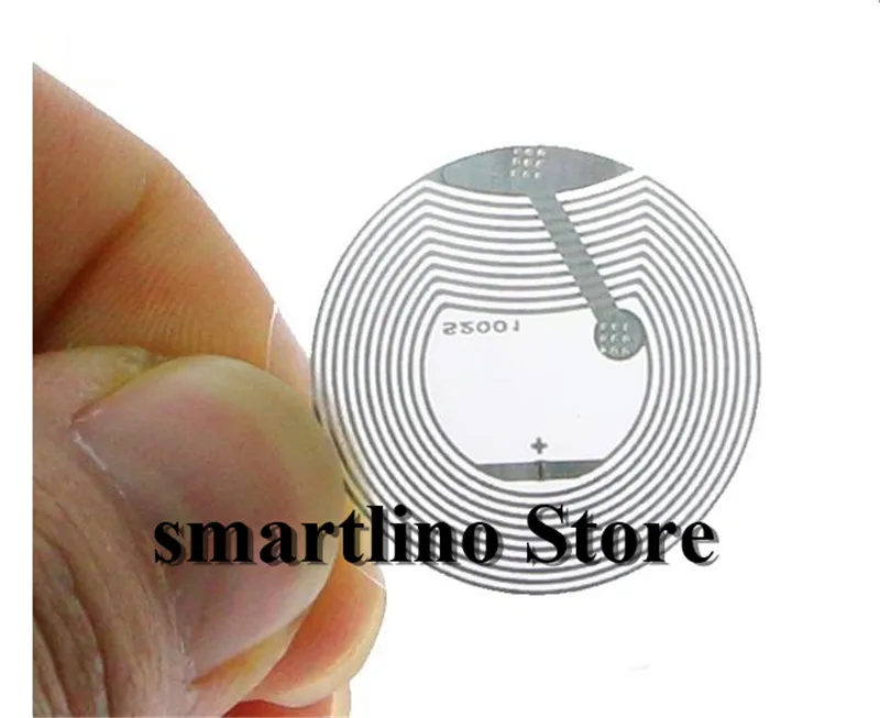 100 шт./лот ISO14443A 13 56 МГц RFID этикетка 25 мм круглый Перезаписываемый пассивный Ntag213 NFC