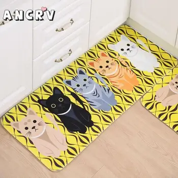 

Cute Cat Anti Non Slip Cat Mat For Bathroom Bath Mats And Rugs Floor Toilet Soft Indoor Kitchen Carpets Outdoor Welcome Carpet