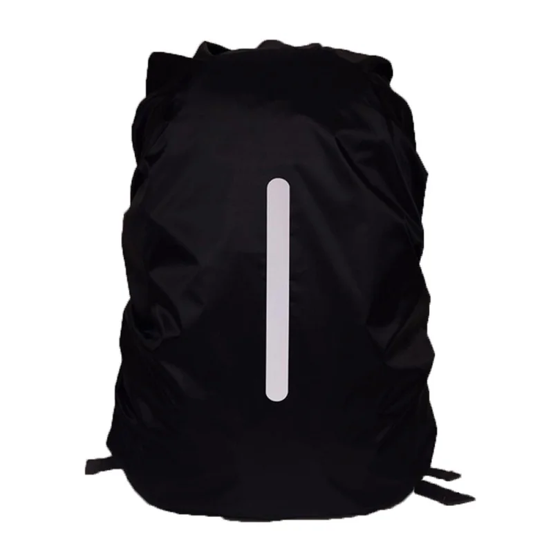 Светоотражающий водонепроницаемый рюкзак пылезащитный дождевик наружный ночной защитный светильник дождевик Чехол-сумка - Цвет: XL