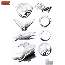 8pcs/set KOF The King of Fighters Anime Stickers for Phone Laptop DIY Decorative Decal Sticker Toy 8pcs/set KOF The King of Fighters Anime Stickers for Phone Laptop DIY Decorative Decal Sticker Toy