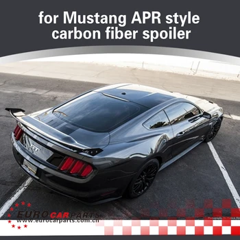 

mustang spoiler fit for Mustang GT to APR style carbon fiber mustang trunk spoiler for mustang