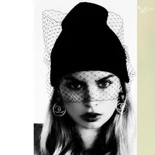 1 шт., Европейская мода, вязаная шапка, звезда, сетчатые шляпы из пряжи для женщин, Осень-зима, Skullies Beanies, брендовые шапки, 2 цвета, 0058