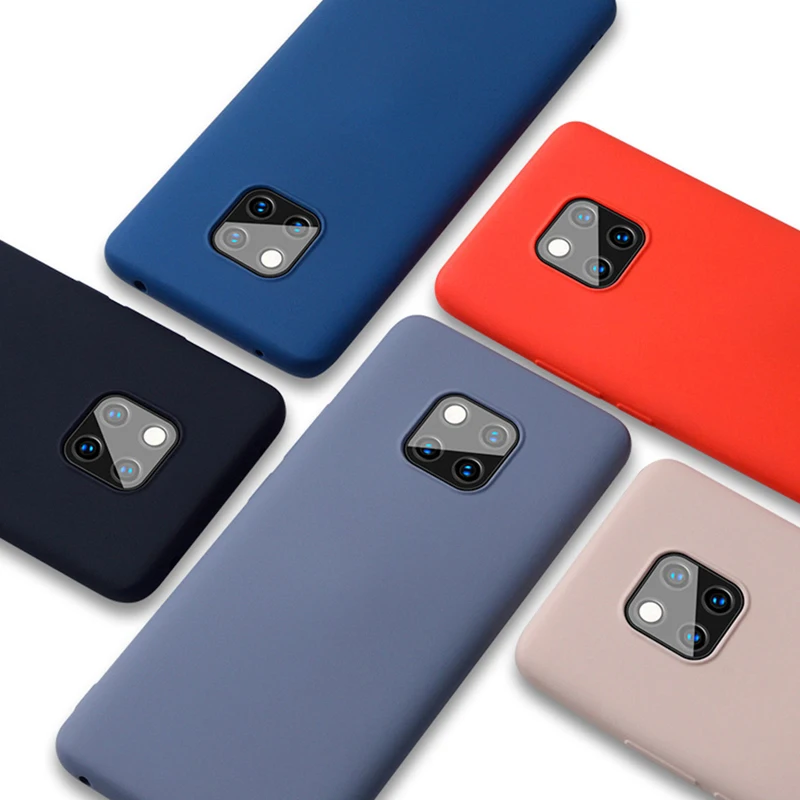 

Liquid Silicone Case for Huawei P20 Lite Case Mate 20 10 9 P30 P10 Pro Lite Y9 Prime Y7 Y6 Pro P Smart Z Plus 2019 Soft Cover
