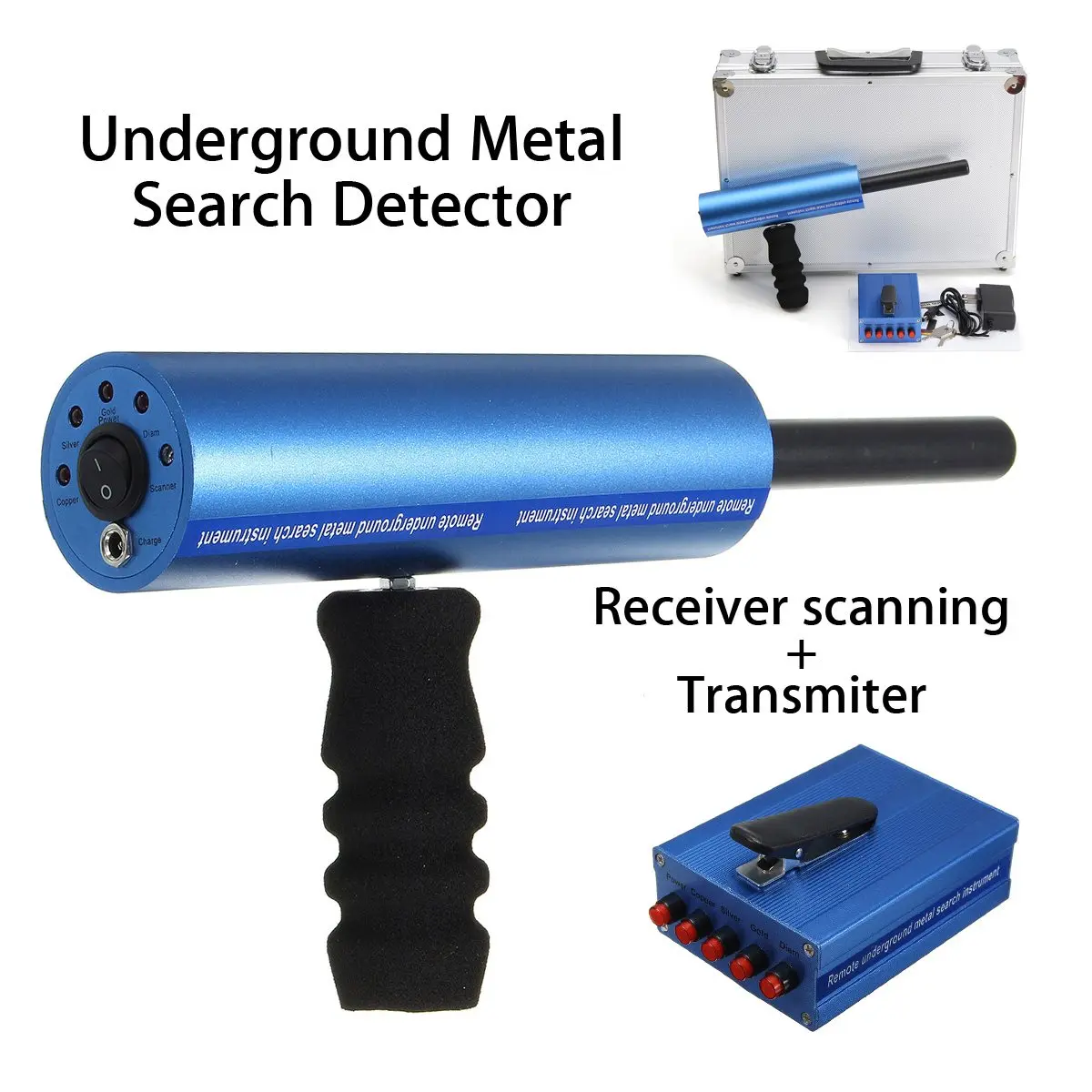 

800m Long Range Search Gold Metal Handhold Detection Locator Detector Scanner