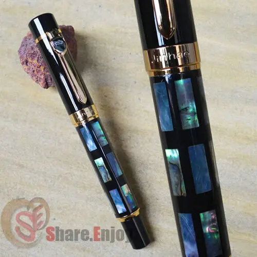 FOUNTAIN PEN 0.7mm BROAD NIB JINHAO 650 HIGH GRADE SHELL BLACK