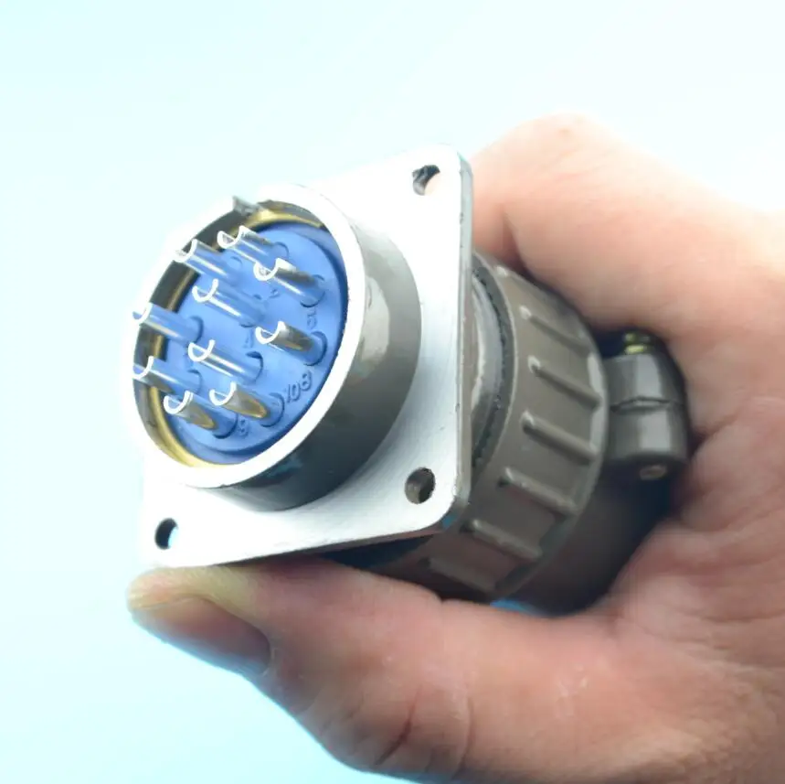 Army avaition connector 10pins Electric Aerospace Connector diameter 1.5mm*10in Connectors from