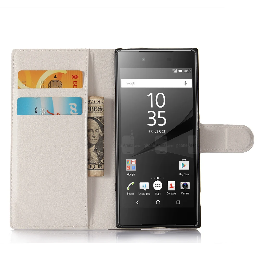 Роскошные Bling Diamond чехол для телефона Sony Xperia XA1 Z6 блеск Флип кожаный Wallet Чехол| |