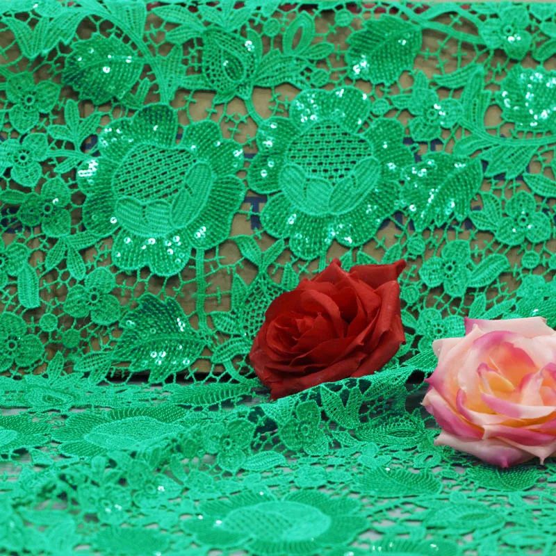 Бирюзовая африканская кружевная ткань, африканская гипюровая кружевная набивная ткань, напечатанное кружево из гипюра, ткань для платьев