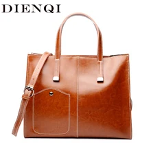 DIENQI Saffiano роскошные женские сумки из натуральной кожи Новые поступления женские дизайнерские сумки с верхней ручкой женские сумки для вечеринок