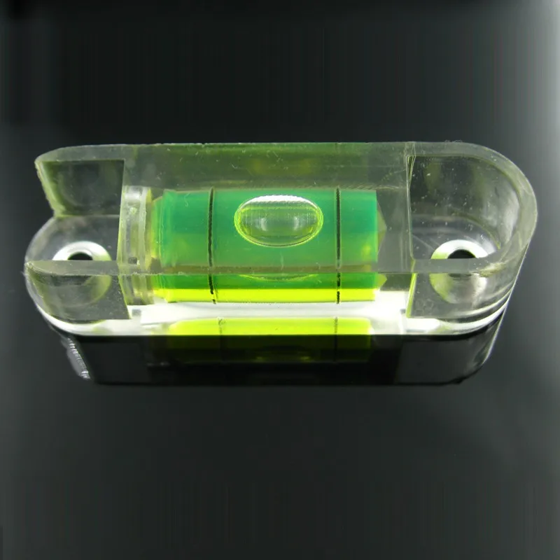 (10 pieces/Lot) Plastic Water level Indicator Mini bubble level spirit