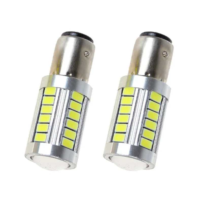 2X 1157 P21/5 Вт BAY15D супер яркий 33 SMD 5630 5730 СВЕТОДИОДНЫЙ Автомобильный тормозной