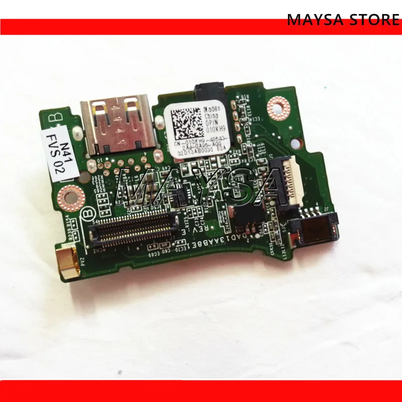 

CN-010KH9 010KH9 10KH9 FOR Dell FOR XPS 13 L321X L322X USB AUDIO IO CIRCUIT BOARD Power IO Controller Board