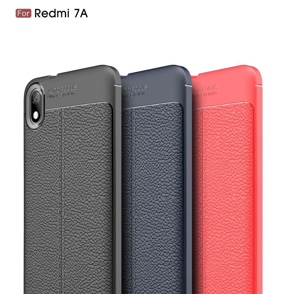 

Armor Shockproof Phone Case Soft Silicone Cover On For Xiaomi Redmi 7A 7 A Redmi7A Redmi7 Global 2/3 16/32/64 GB Xiomi Bumper
